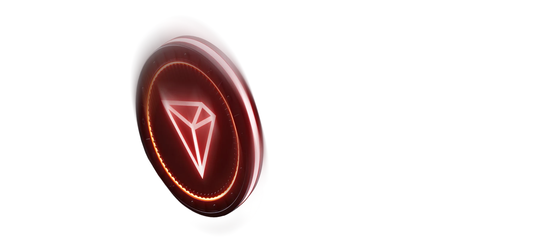Tron coin, one of Here2Win Casino's crypto withdrawal options