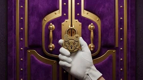 Close-up of purple vault doors with gold hardware, standing in for how this guide keeps its stored data contained