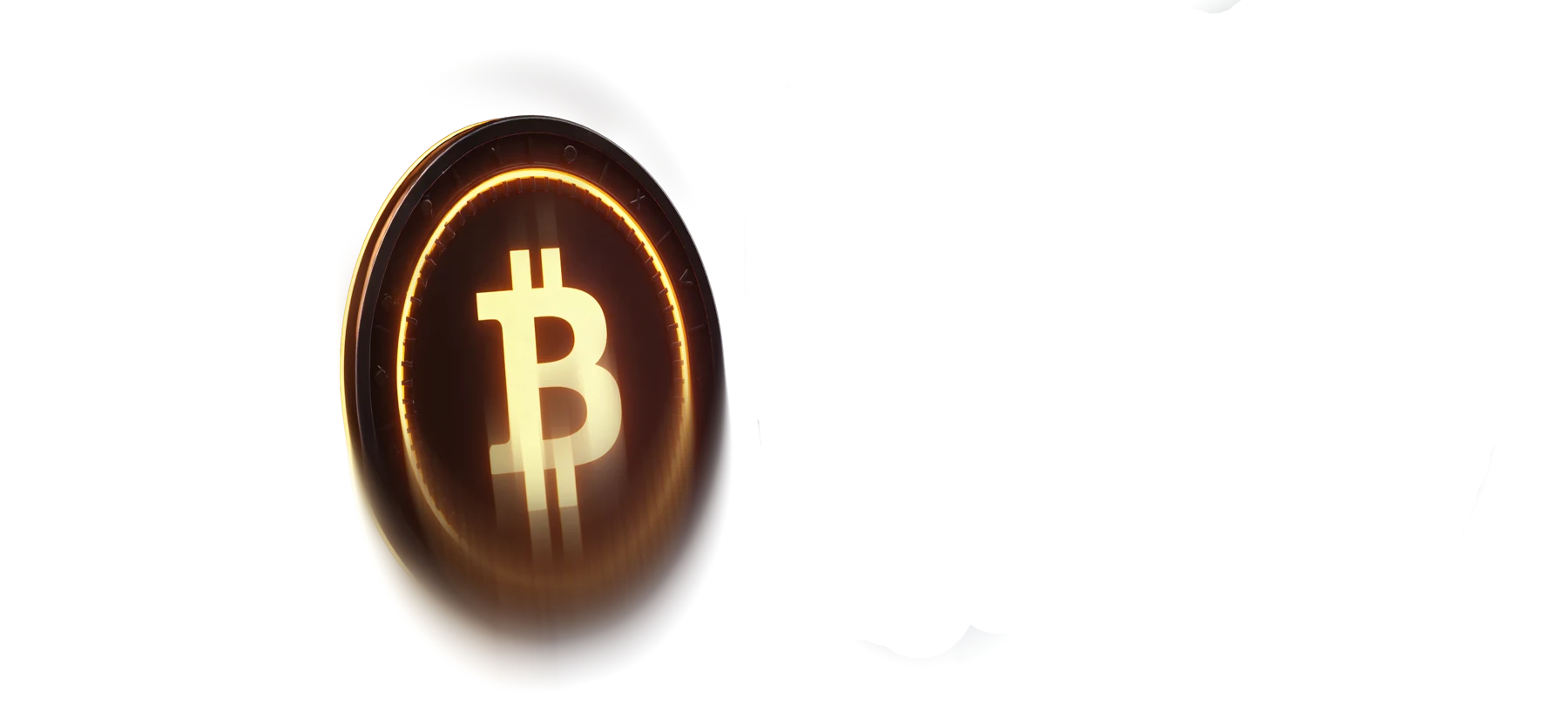 Bitcoin coin, one of Here2Win Casino's crypto withdrawal options